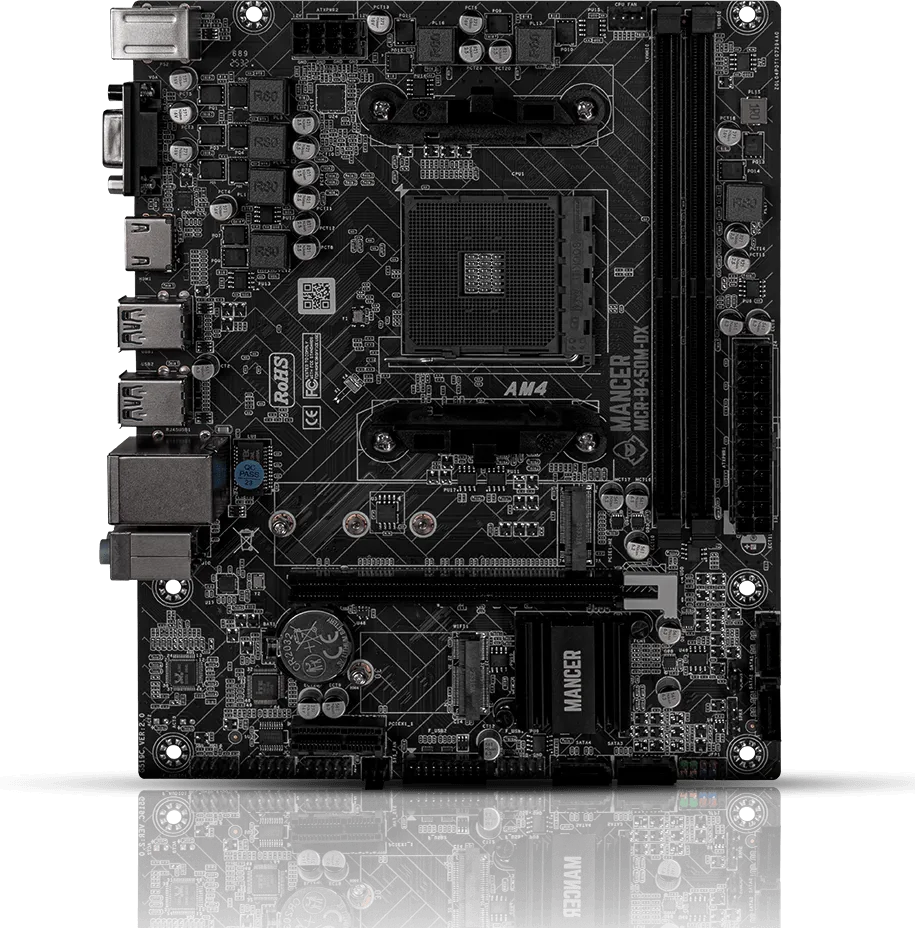 Foto da placa mae